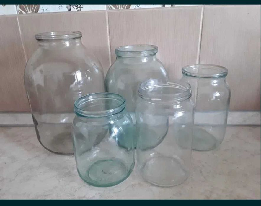 Стеклянные банки для закрутки и  консервации