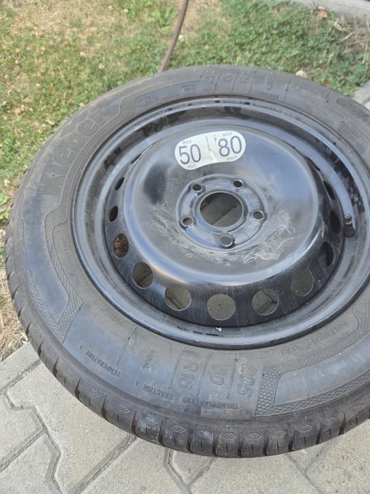 Janta cu cauciuc pe 16