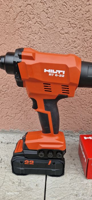 Hilti pistol de popnituri biax pe acumulatori