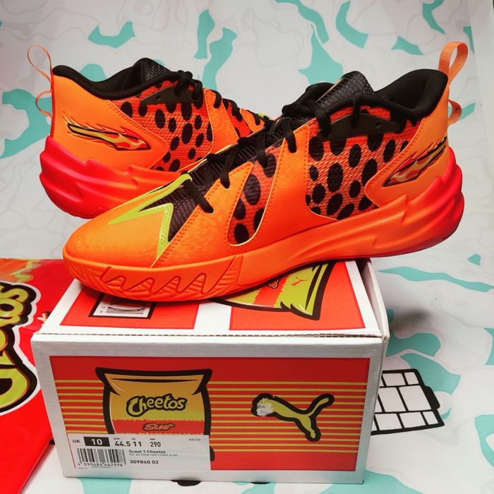 кроссовки баскетбол оригинал Puma Scoot Zero 'Cheetos'