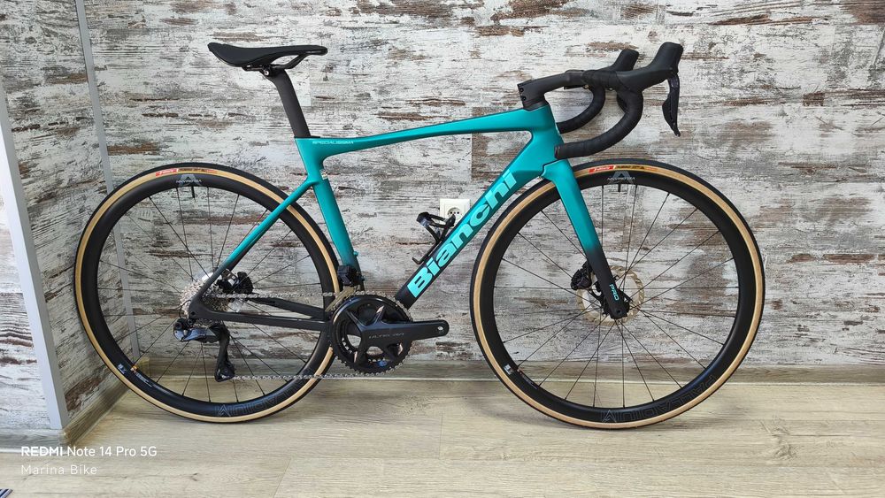 Cursiera Bianchi Specialissima Pro Ultegra Di2 12S Palladium 33 Carbon | 53