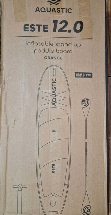 Placa Sup Aquastic 12'0" portocaliu