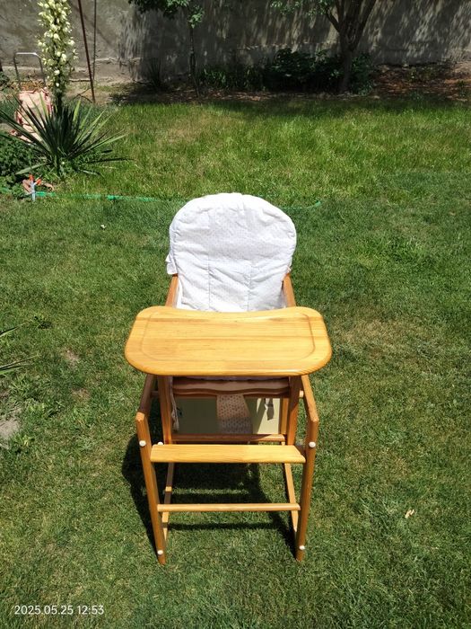 Детский столик деревянный