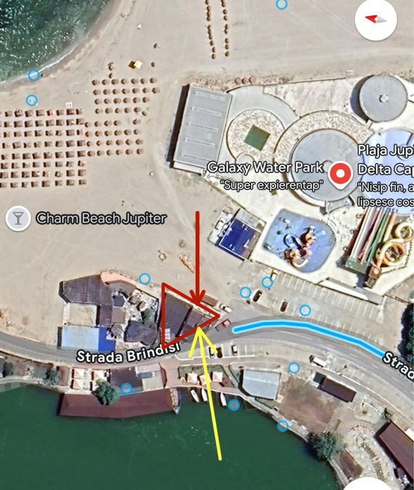 Terasa + spatii plaja jupiter de inchiriat