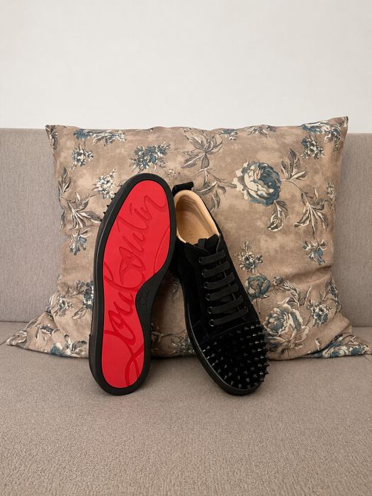Christian Louboutin Low Spikes Black Edition