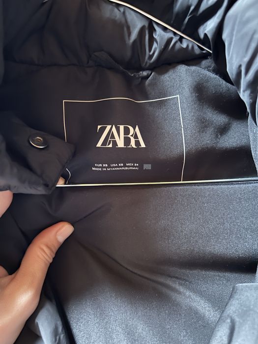 Якета ZARA с пух  и пера ,HM обикновен пълнеж