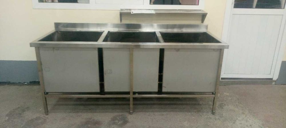 Мойка-ванна. Нержавейка