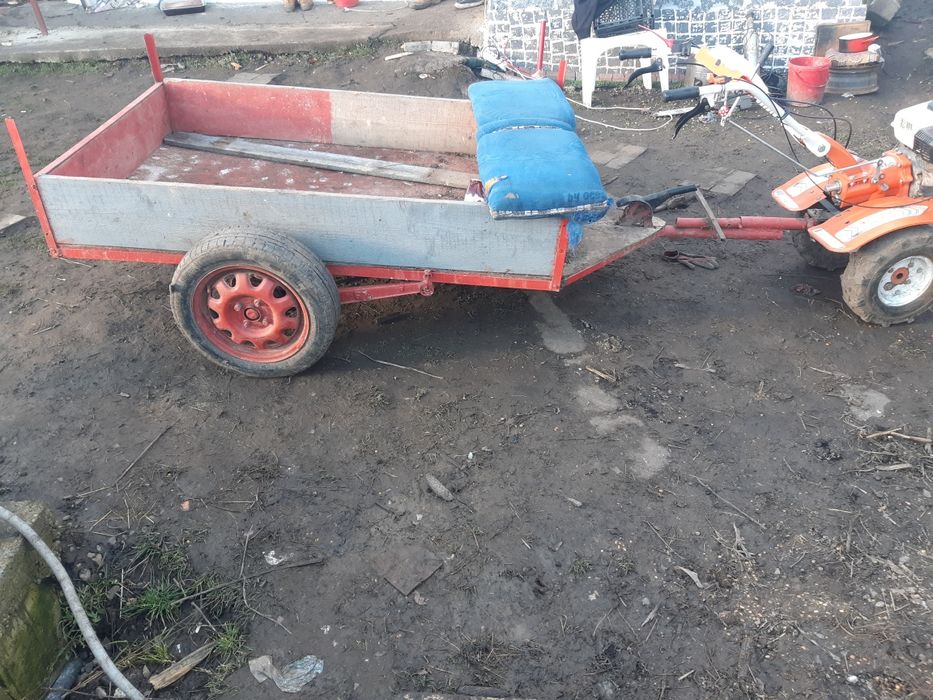 Motocultor remorca freza 8,5 cai putere