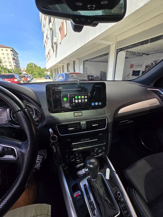 Navigatie android Audi Q5 Carplay Waze YouTube