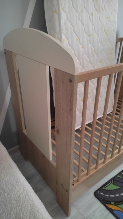 Дървена бебешка кошара 120*60