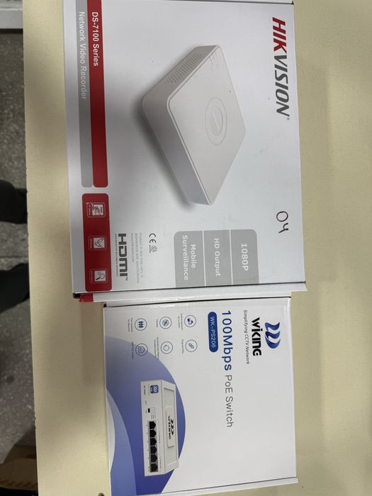 4шт 2мп HikVision camera