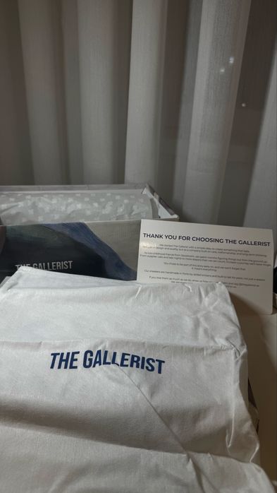 Pantofi The Gallerist Geneva Black & White