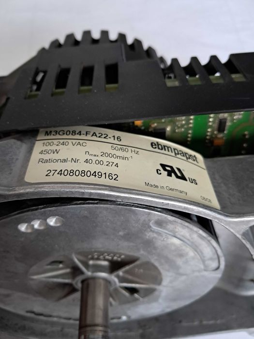 Мотор Вентилятора для пароконвектомата Rational SCC 61-202