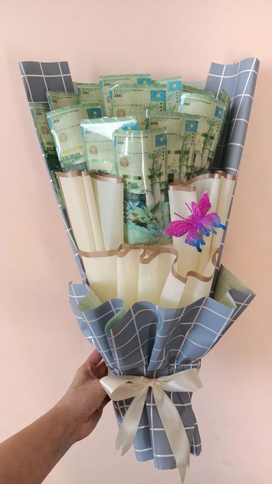 Букет , сухофрукты, днежный букет