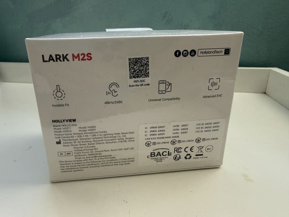 Hollyland Lark M2S lavaliere wireless