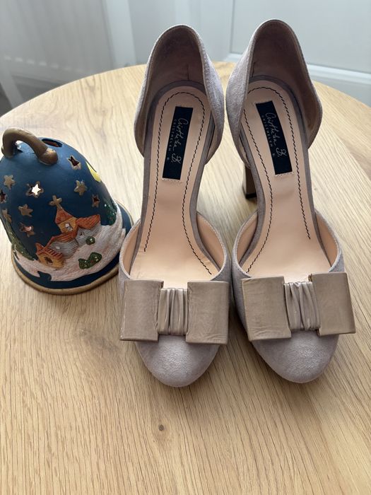 Pantofi Musette piele intoarsa, 38