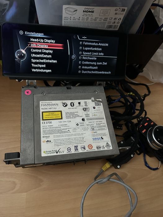 Display nbt nbt evo bmw f30/f31/f32/f33/f34/f36 nbt nbt evo