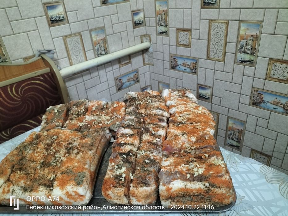 сало солёное домашнее