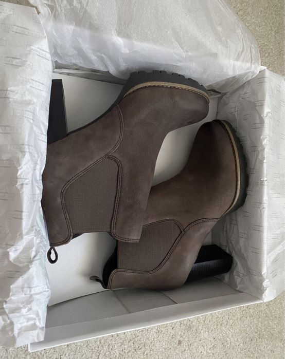 Livrare gratuita - Botine piele naturala noi marime 37