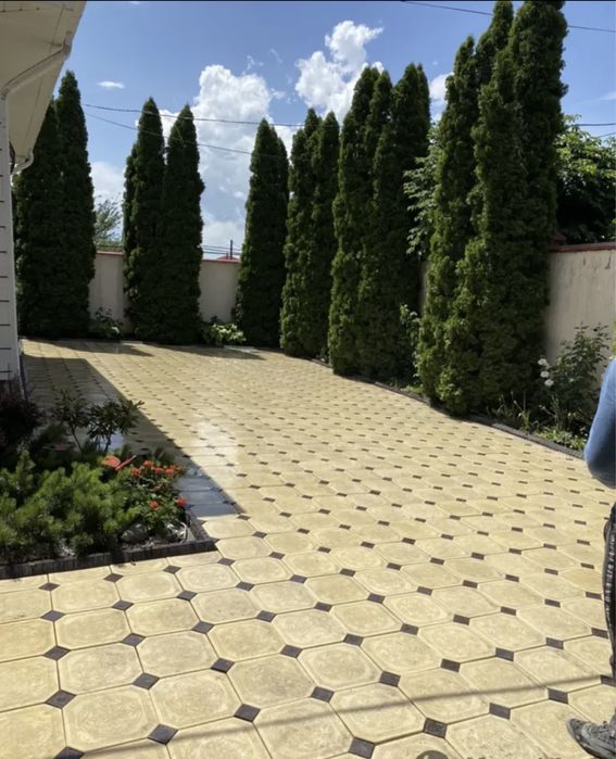 Укладка брусчатки