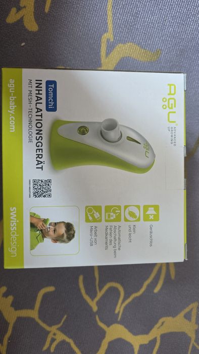 Ингалятор (небулайзер) AGU Tomchi Mesh сатылады.