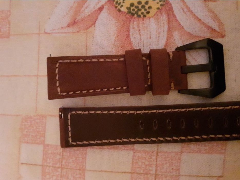 Curea ceas samsung galaxy 46 frontier 22mm maro seiko fossil timex