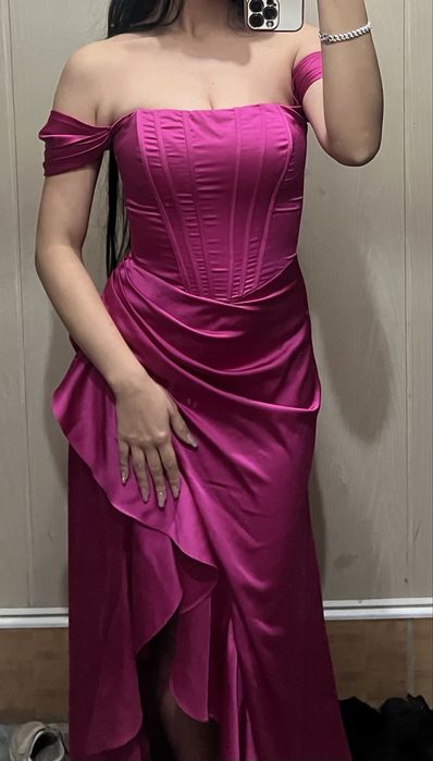 Вечернее платье в пол, длинное