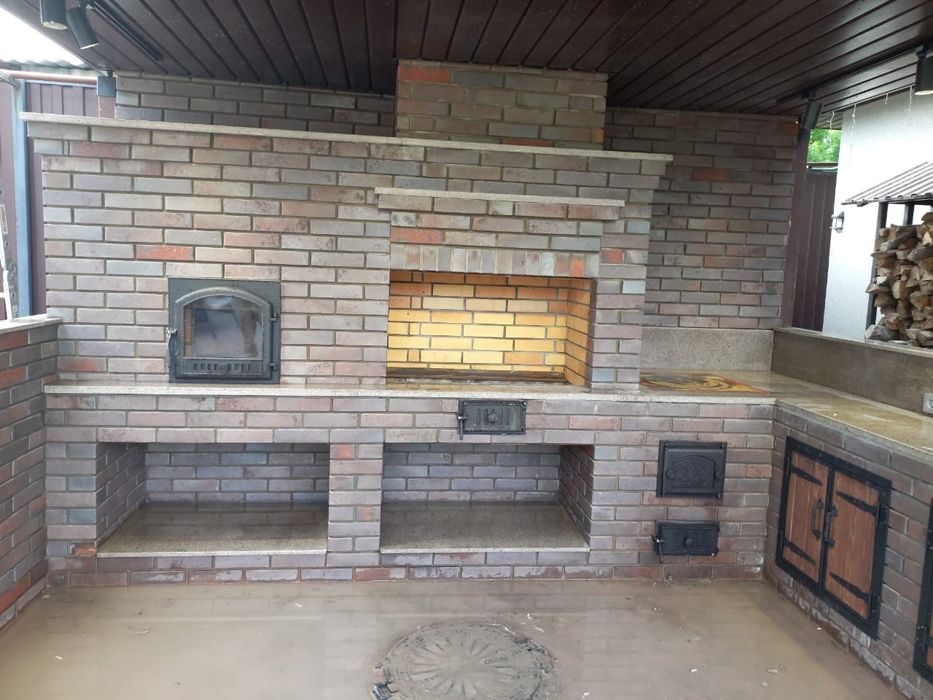 Кладка печей каминов