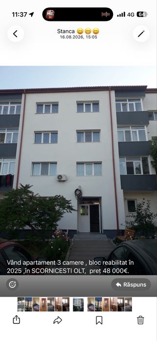 Apartament de vanzare Scornicești -OLT