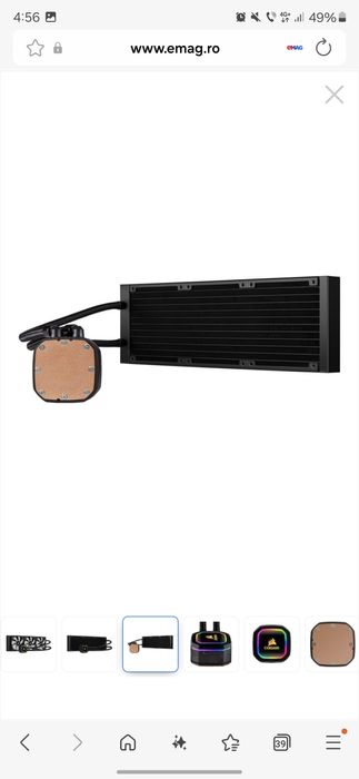 Cooler CPU Corsair Hydro Series H150i Pro RGB