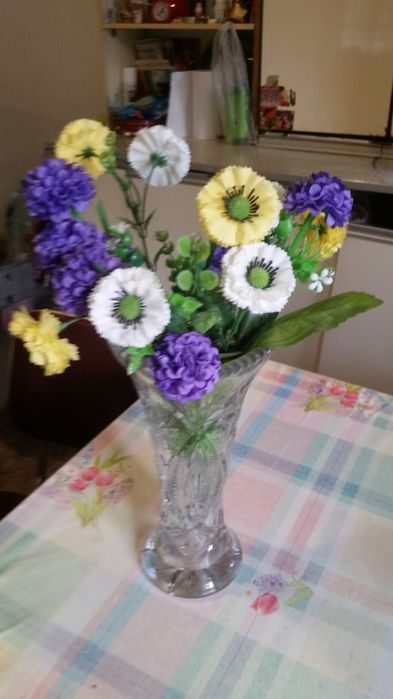 Хрустальная ваза