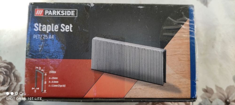 Скоби и пирони за ел. такет Парксайд Parkside