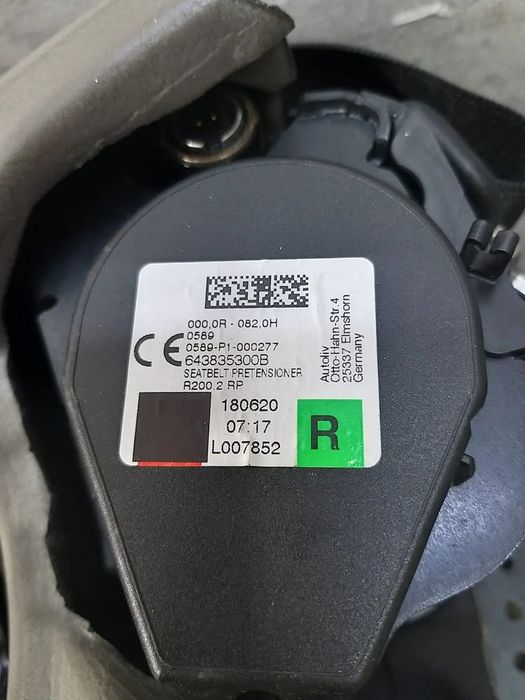 Centura siguranta dreapta spate bmw seria 1 f40 0589p1000277 643835300b s4748877408