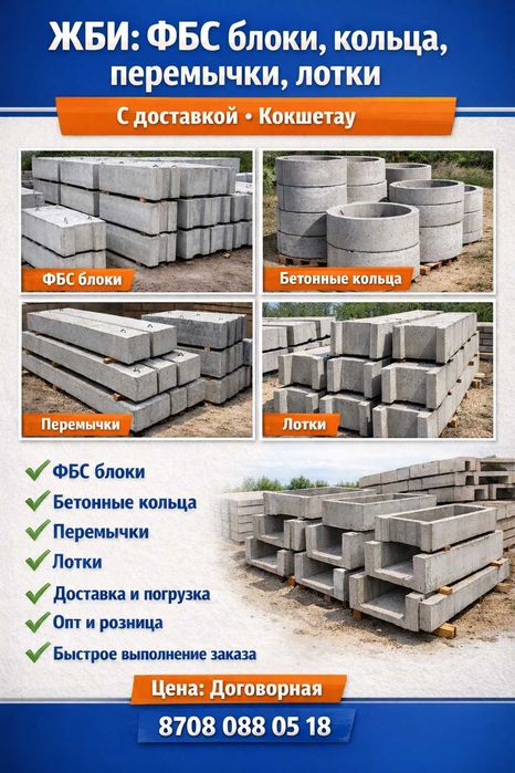 продажа ЖБИ изделии