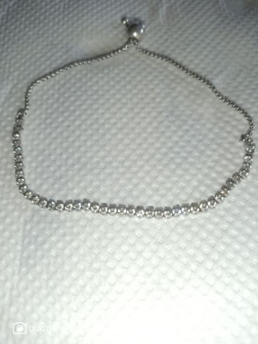 Сребърни бижута,колие,гривна и пръстен.