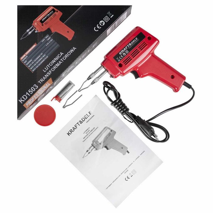 Pistol pentru lipit 100W, letcon, Kraft