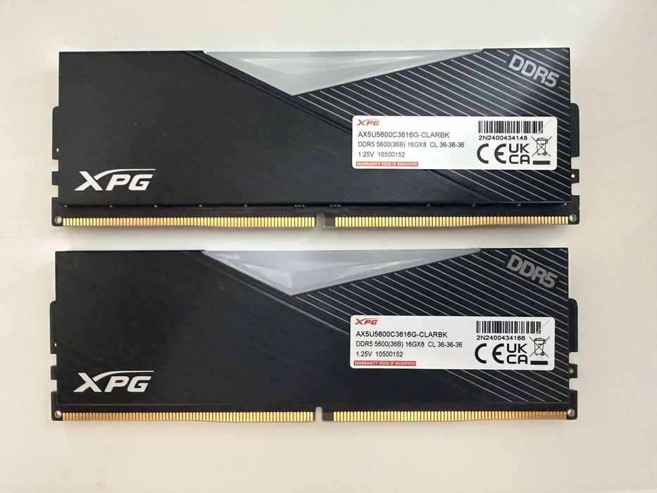 Ddr5 XPG 5600 32gb