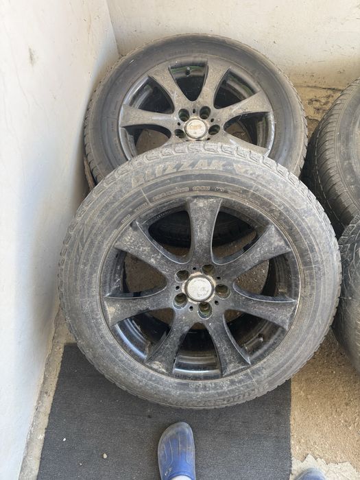 Vând set jante aliaj 18” BMW X5 E53 (5x120)