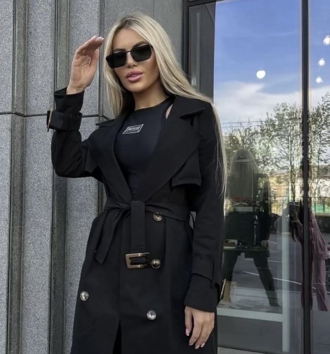 Черный тренч, классика