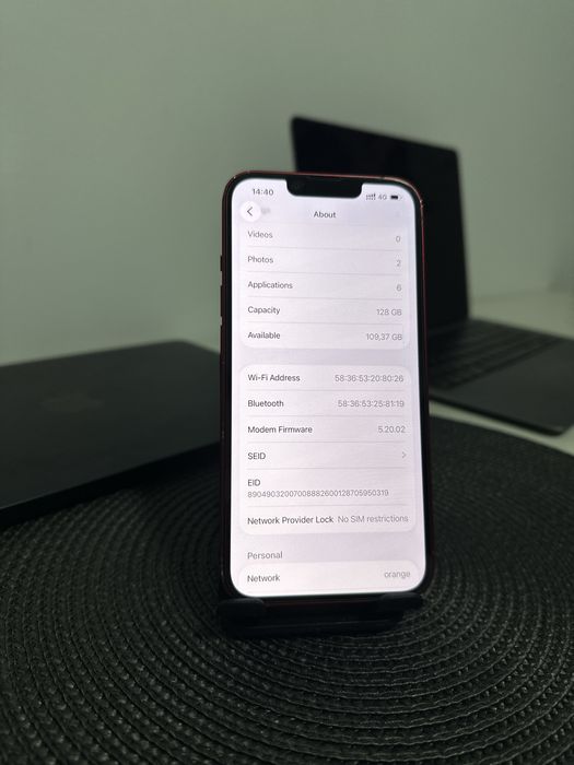 iphone 13 128 gb 100% baterie