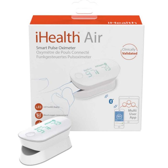 Oxiometru wireless pentru monitorizarea oxigenului din sânge. wirless