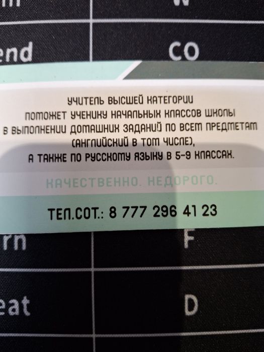 Профессиональное репетиторство