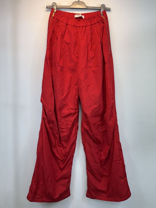 Max Mara червен широк панталон