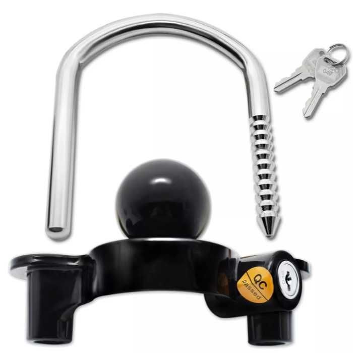 Универсален катинар за теглич с топка, За каравани и ремаркета