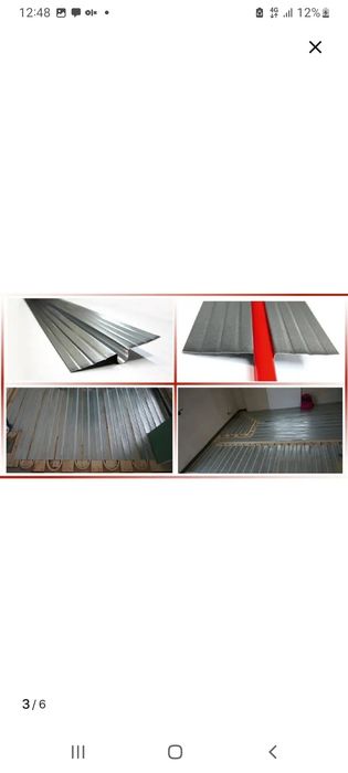 Теплораспределительные пластины для теплого пола