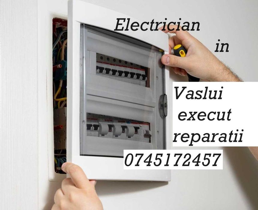 Electrician  autorizat A.N.R.E.  in judetul Vaslui