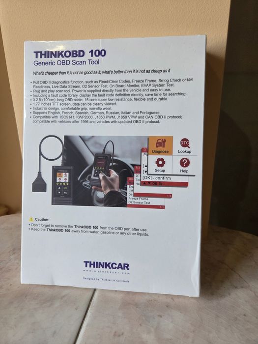 ПРОМО ! THINKCAR THINK 
OBD 100 диагностика за коли / автомобили ! 
OBD 100 диагностика за коли / автомобили !