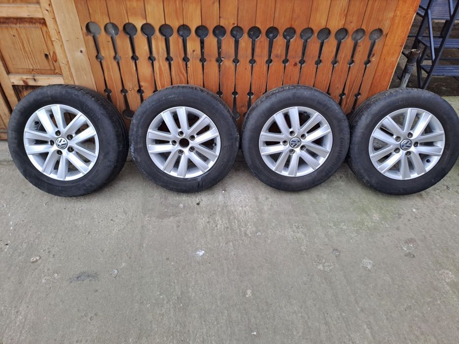 Jante aliaj originale  R15 VW 5x112 ET47  Caddy  Golf  Touran Octavia