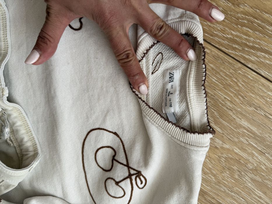 Сет Zara дънки и блуза