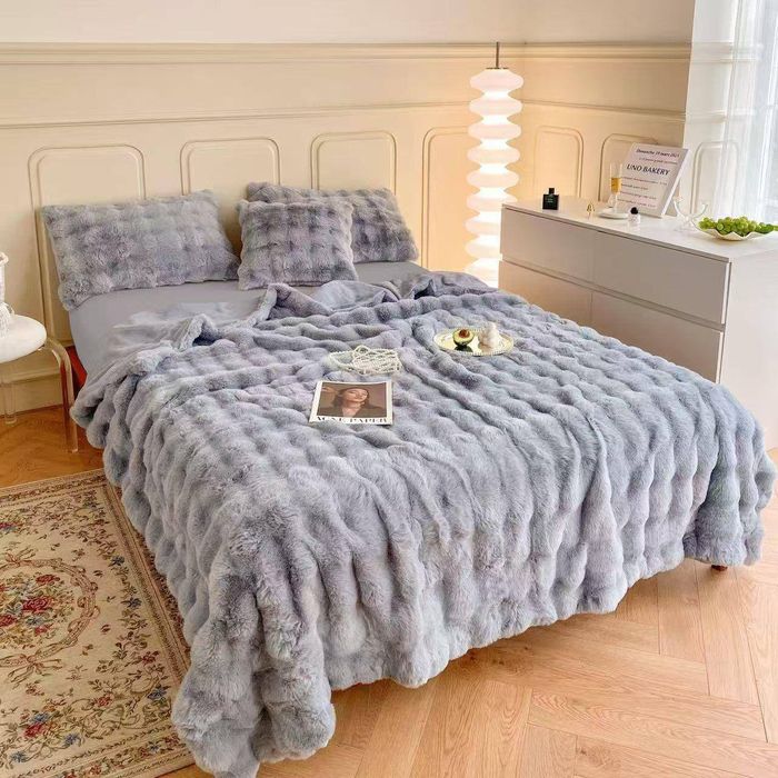 Lenjerie de pat cocolino din blanita de iepuras